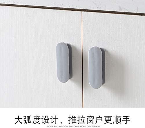 YGQZM само-лепете минималистичка паста врата од врата гардероба влече рачка за прозорецот за фиоки за фиоки за мебел за мебел за мебел