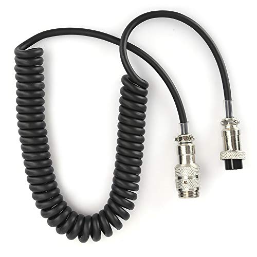 Qiilu продолжение на рачен микрофон кабел 8 - Пинци за микрофон кабел ABS 1,5m 4,9ft рачен микрофон продолжување на кабелот 8
