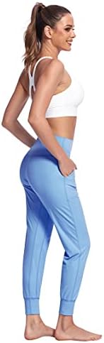 Меки џогери од џејсилвија меки џогери/активни џемпери со џебови, женски високи половини за вежбање јога панталони
