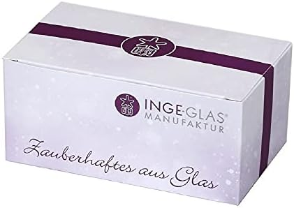 Inge-glas печурки портокалова омраза 10031S018 IGM германски разнесени стакло Божиќна украс