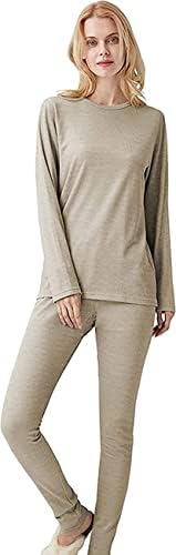 Облека за анти-рајонгмент ЕМФ, заштита од електромагнетно зрачење кај жени долна облека во близина на телото во сребрени влакна долна облека Долга