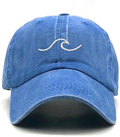 Измиен памучен бран извезена капа за бејзбол капа мажи жени-прилагодлива капа