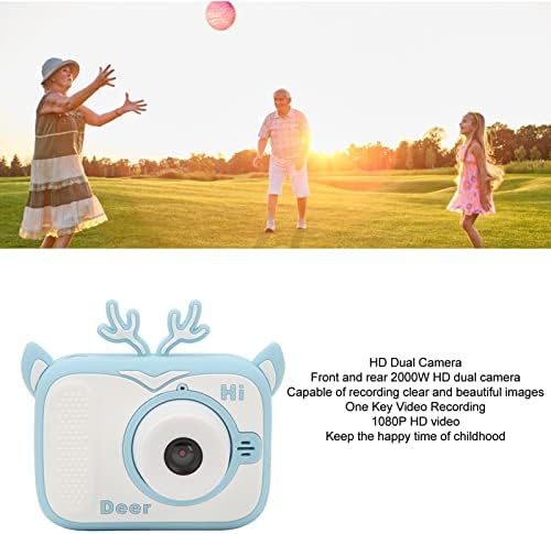 Деца дигитална камера, една клучна операција 1080p видео преносни специјални ефекти изрази Детска камера играчка за дете