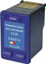 Производи за премија за печатење Компатибилна замена за касети со мастило за HP C6657, 57, работи со: OfficeJet 4000, 5000 -ти