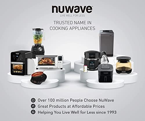 Nuwave Oxypure Прочистувач На Воздух Про За Екстра Голема Соба, 4 Hepa/Јаглеродни Филтри со 5-Фаза Подобрена Систем За Филтрирање,