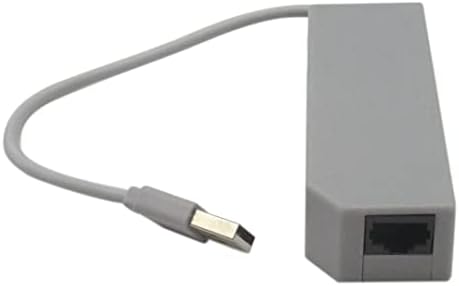WGL USB Интернет LAN мрежен адаптер конектор за Nintendo Wii/Wii U/Switch