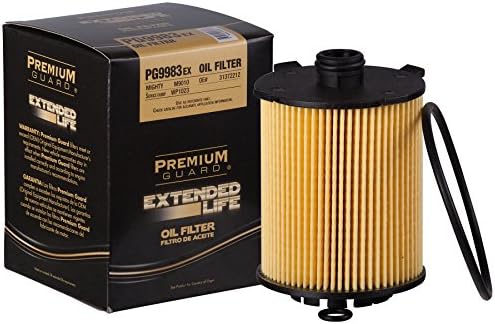 PG филтер за нафта, продолжен живот PG9983ex | Fits -20 Volvo XC90, 2015-20 XC60, S60, 2019-20 XC40, 2017-20 S90, 2015-20 V60, 2017-20 V60