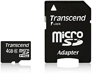 Трансцендент 4 Gb Класа 6 microSDHC Флеш Мемориска Картичка TS4GUSDHC6