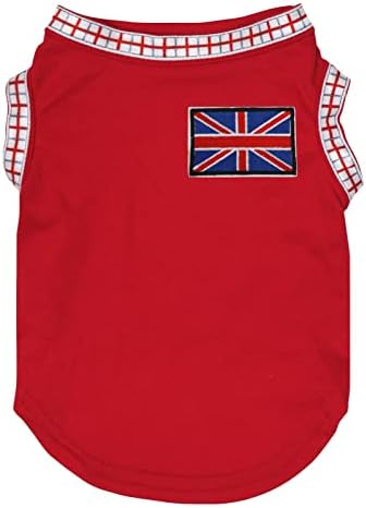 Петитбела британско знаме кученце кошули