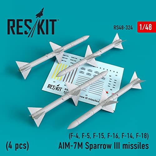 Reskit RS48-0324-1/48 AIM-7M Sparrow III ракети за модел на авиони