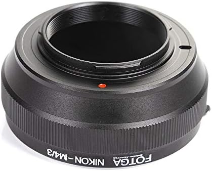 Адаптер за монтирање на леќи FOTGA за Nikon F Mount Lens до микро четири третини M4/3 MFT монтирање на камерата Олимп Пен Е-ПЛ1, Е-ПЛ2, Е-М, ОМ-Д,