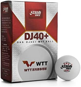 DHS ABS DJ40+ 3-starвездички WTT Teber Temans Ball, користена во натпреварите за серии WTT 2021-2022 WTT, 6 топки / кутија