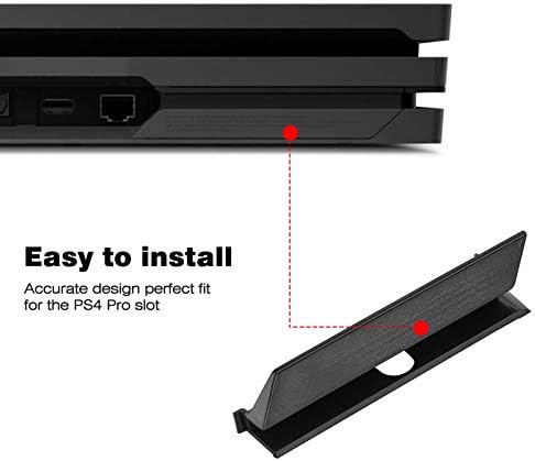 Hdd Хард Диск Слот Капакот Вратата Размавта ЗА PS4 Про, Лесно Да Се Инсталира, Црна Пластика