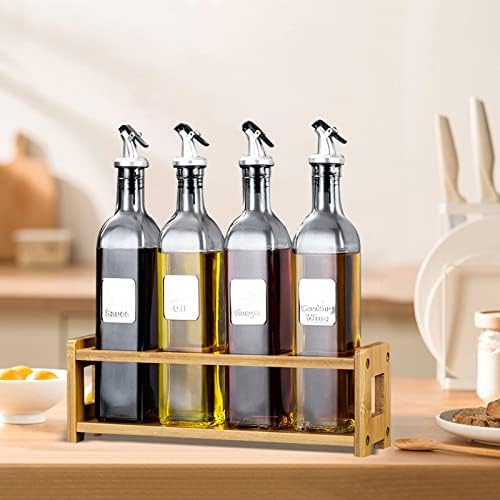 Ｋｌｋｃｍｓ Shoot стаклена сервер за пиење чаша држач за складирање дебела база за вино од дрво за дрво за клупски коктели за забава