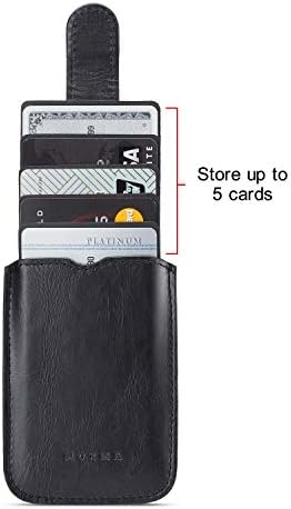 Кредитен стап на држач за телефонска картичка назад на држачот на картичката за паричник за задниот дел од телефонскиот лепило