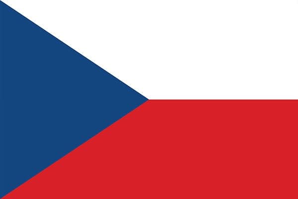Магнет на знамето на Чешката Република