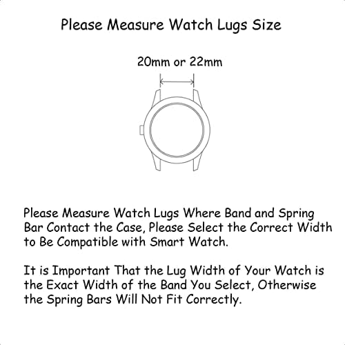 Галакси Часовник 4 Бенд 2 Пакет, Компатибилен Со Samsung Galaxy Watch 4 Класичен 46mm 42mm Бендови, За Galaxy Watch 4 40mm 44mm Бенд, Ширина