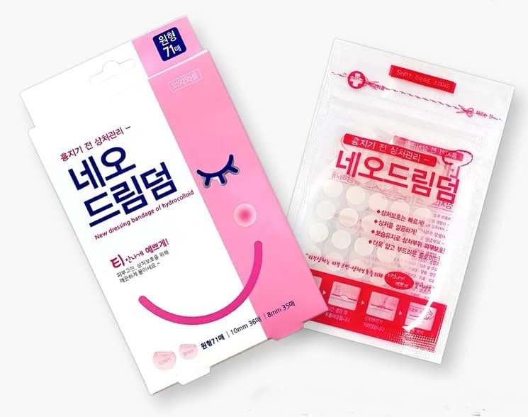 Нов Завој За Облекување На Хидроколоиден Круг 10бокс / Управување Со Лузни, Лента За Акни/Произведено Во Кореја