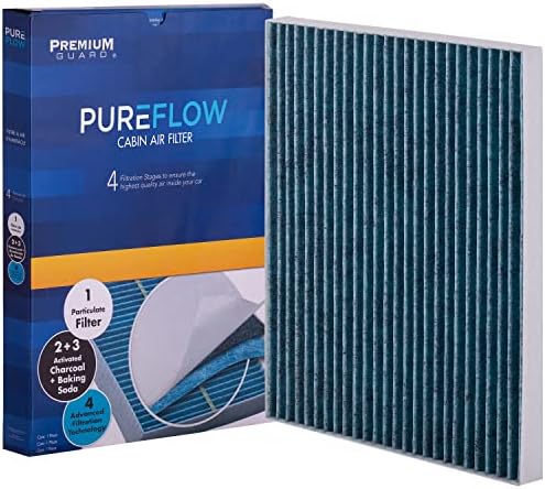 Pureflow Cabin Air Filter PC99238X | Се вклопува во 2023-17 Крајслер Пацифик, 2022-20 Војаџер, 2023-21 Гранд Караван