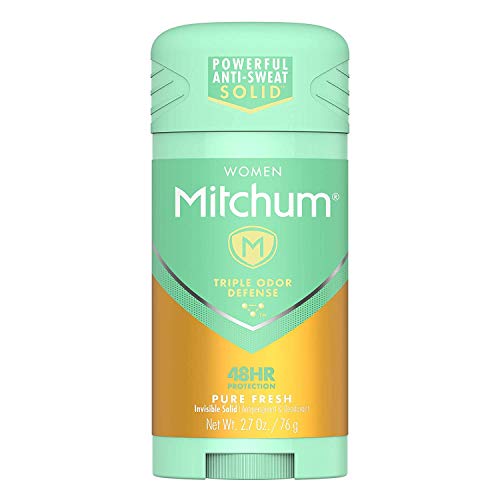 Mitchum Women Stick Solid Antiperspirant Deodorant, чиста свежа, 2,7 унца