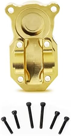 Nothers MRC Brass Diff Cover за SCX24 124 Scale RC-Gold