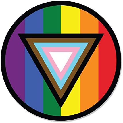 Игра на зборови, применливи Безбеден Простор за Напредок Гордост Знаме ЛГБТК POC Транссексуалци Знаме - Винил Decal Налепница 14