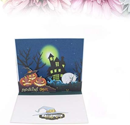 СОИМИС Ноќта НА Вештерките ПАРТИЈА 3Д Тродимензионален Поздрав Тиква Шема Поздрав Ноќта На Вештерките Тематските Покана Подарок За