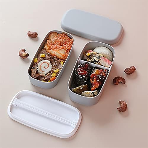 Кутија за излегување, Пластичен Материјал Од Бенто Кутија Фрижидер За Храна Кутија За Свежо Чување Двослојна Детска Кутија За Ручек