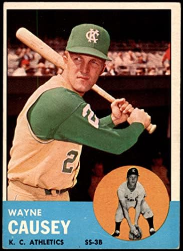 1963 Топс Бејзбол 539 Вејн Каузи Висок број Одличен од картичките на Микис