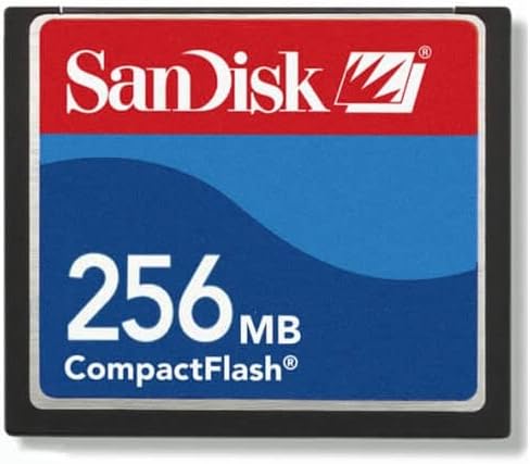 256mb Sandisk 24x Компактен Flash Картичка Стандардна Оценка