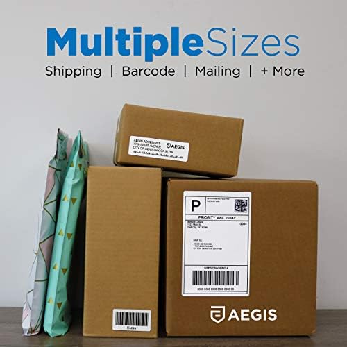 Aegis - Компатибилна директна термичка етикета Замена за Barcode Dymo 30334, UPC, FBA - Користете со етикетата писател 450, 450 турбо, 4xl печатачи