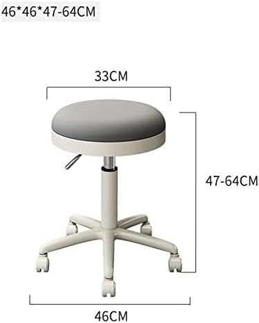 Фехун вртливата столче тркалачки столици, прилагодлива работа столче со 5 тркала продавница столче вртење на вртење на столче за нацрт