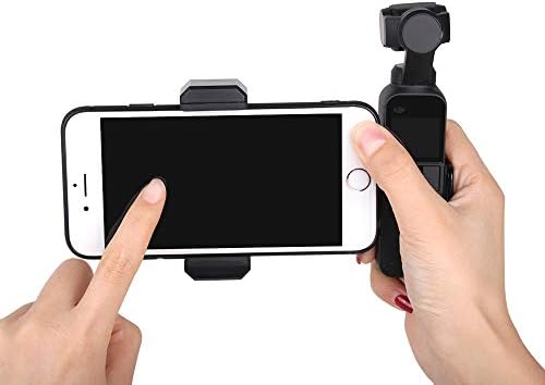 NC Мултифункционален држач за клип за држачи за монтирање на монтажата+статив+селфи стап Gimbal камера 60-90mm широк мобилен телефон