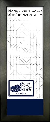 PictureFrameFectiveOuttlet 1-8x24 Рамка за слика | 1,25 црно матно обликување