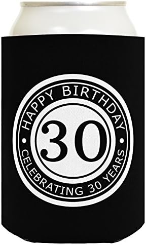 30-Ти Роденденски Подарок Слави 30 Години 12 Пакет Може Ладилници Пијат Ладилници Црна