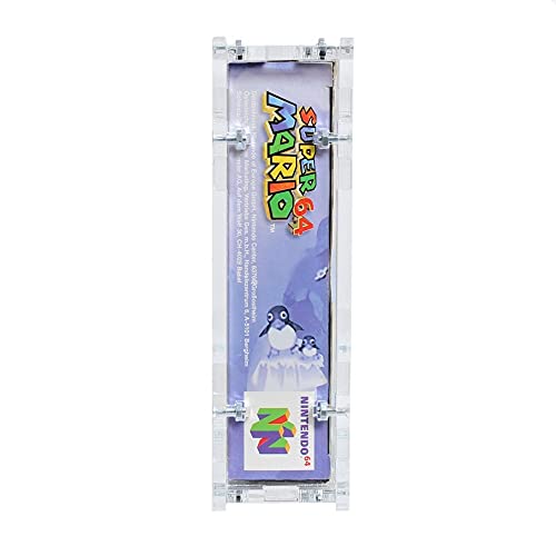Заштита на акрилно стакло Zeigis® за игра Nintendo N64 во ОВП/заштитник/УВ заштита/Транспарентни/Игри