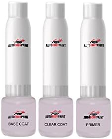 ABP допрете Basecoat Plus Clearcoat Plus Primer Spray Baint Комплет компатибилен со светло ладен сребрен металик вложување Chevrolet