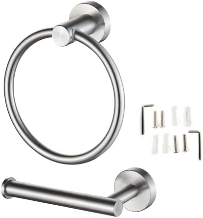 Hardware Nilorabo Bales Hardware SUS304 SUS304 Не'рѓосувачки челик прстен за прстен за тоалети и прибор