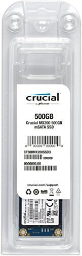 Клучни Mx200 500GB Msata Внатрешна Цврста Состојба Диск-CT500MX200SSD3