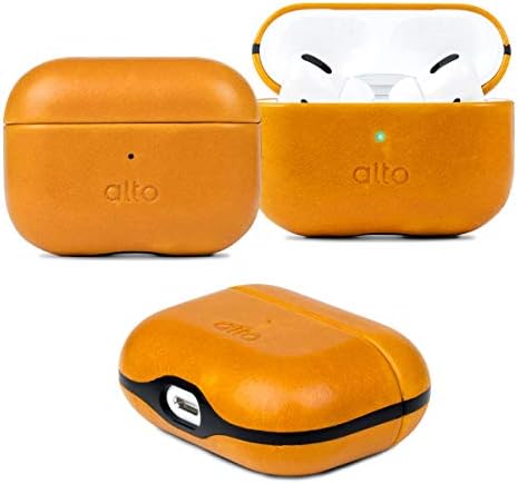 Заштитна кожна кожна покривка за куќиште за полнење AirPods Pro, италијански додатоци за кожа од анилин за Apple AirPods Pro мажи