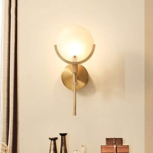Wallидна ламба на wszjj - Модна нордиска личност креативна дневна соба месинг wallидна ламба Мода модерен американски минималистички
