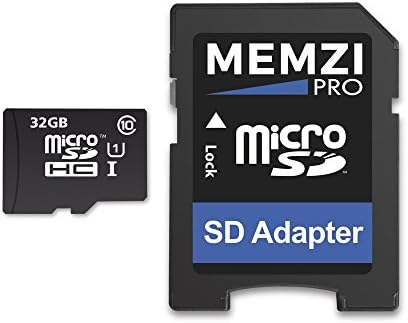 MEMZI PRO 32gb Класа 10 90MB / s Микро Sdhc Мемориска Картичка Со SD Адаптер За ZTE Блејд Серија Мобилни Телефони