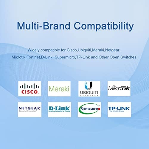 10GBase-SR SFP+ Transceiver, 10g SR SR SFP мулти-режим LC модул 850NM, до 300 m, компатибилен со Cisco SFP-10G-SR, Unifi UF-MM-10G,