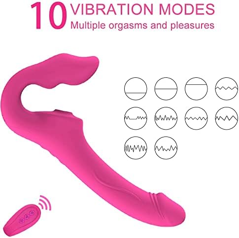 Moona, vibrators Womans Woman со контролна двојка дилдо анален вибратор секси играчки вагината мастурбација со каиш