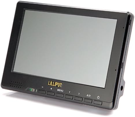 Лилипут 7 667GL-70NP/H/Y LCD Монитор за видео камера со HDMI YPBPR F970+LP-E6 Плоча на батеријата