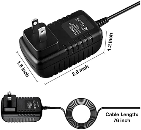 Adapter lkPower AC/DC компатибилен со моделот на адаптер за напојување на цените на Fisher: PS06B-0800700U