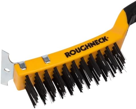 BoreNeck Rou52042 Wire Brush Soft Grip со стругалка