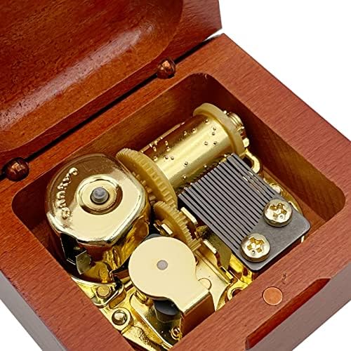 Музичка кутија на Хаул Мериот Mover Mover One Round of Life Music Box Castle Gold Automatic Dwidy Classical Music Box