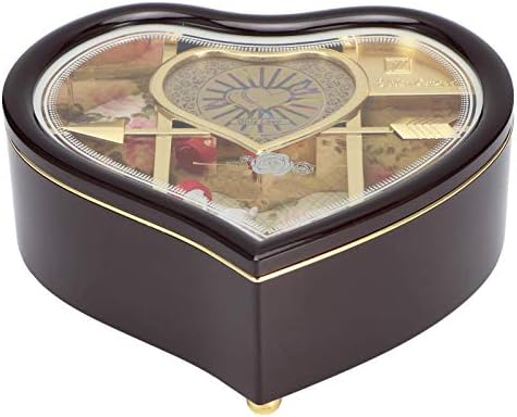 Хуангксинг-Извонредна Изработка Кутија За Складирање Накит Музичка Кутија Лесна За Ракување За Обетки Прстени Накит Постари