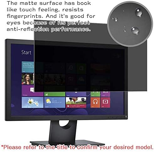 Заштитник на екранот за приватност на Synvy, компатибилен со Sony 32 LCD TV Viera KJ-32W700C Анти-шпионски заштитници на филмови [не калено